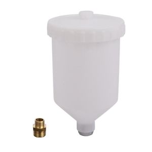 Casinlog 600ML Remplacement De La Casserole Du Godet Du Pistolet PulvéRisateur De Peinture Par Gravité Pour Devilbiss Pri FLG Casinlog 600ML Remplacement De La Casserole Du Godet Du Pistolet PulvéRisateur De Peinture Par Gravité Pour Devilbiss Pri FLG
