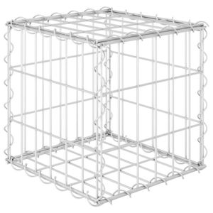 PIERRE - GABION PIERRE BET Lit surélevé cube à gabion Fil d'acier 30x30x30 cm BET9306191931156
