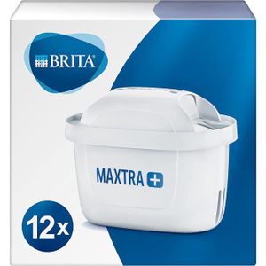 FILTRE POUR CARAFE BRITA Pack de 12 filtres MAXTRA+, réduit le calcai