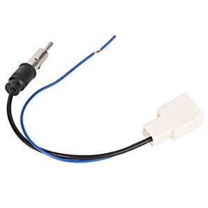 Adaptateur pour Prise Antenne Autoradio Femelle Format Standard vers DIN  41.585 Mâle