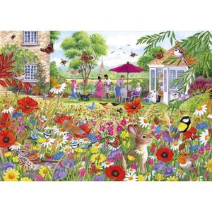 PUZZLE Puzzle 500 pièces - GIBSONS - Jardin de fleurs sau