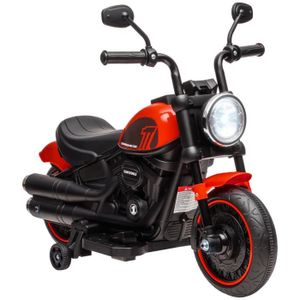 MOTO - SCOOTER Moto électrique enfant 6 V 3 Km-h effet lumineux r