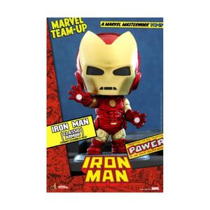 FIGURINE - PERSONNAGE Figurine Cosbaby (S) Iron Man (Classic Armor) - Hot Toys - Marvel Comics - Blanc - 14 ans et plus