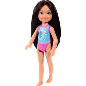 POUPÉE Mattel Barbie Chelsea Club Poupée Plage Avec Costu