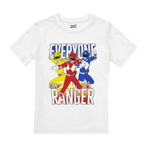 T-SHIRT Power Rangers - T-shirt EVERYO