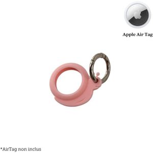 HOUSSE - ÉTUI Ovegna AT3 : Étui de Protection pour Apple AirTag, Housse de Protection en Silicone, Porte-Clés Antichoc, Anti-Rayures