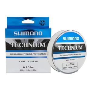 FIL DE PÊCHE Shimano Technium 200 M 200 m - 0.165 mm  Nylon Lig