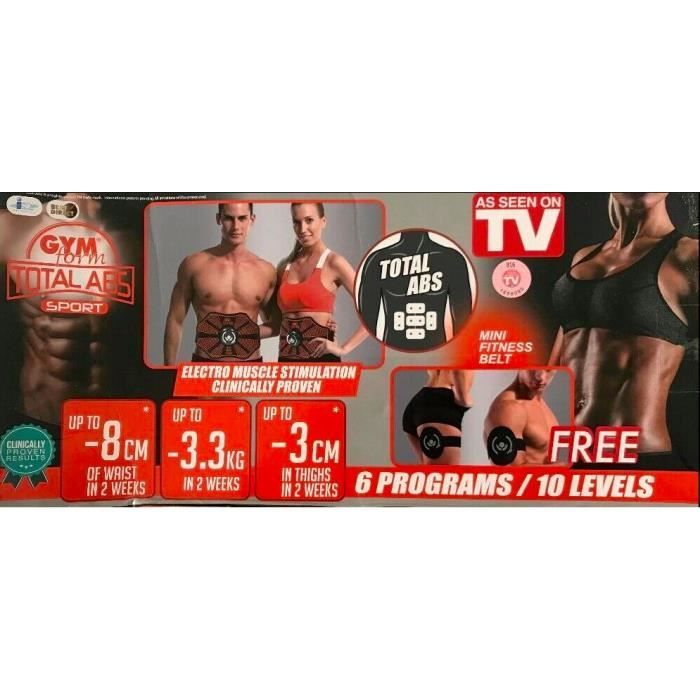 Ceinture total abs Cdiscount