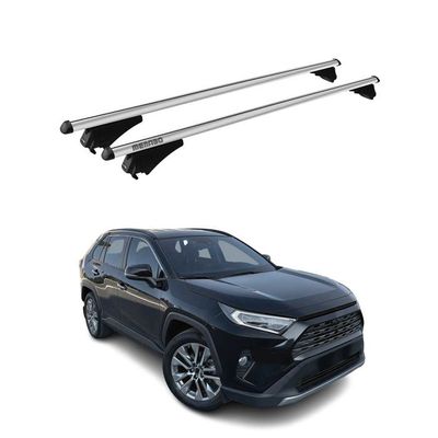 Barres De Toit Transversales Aluminium Pour Toyota RAV4 2019-2023 - 2 Pièces Ultra Solides Et Faciles à Installer