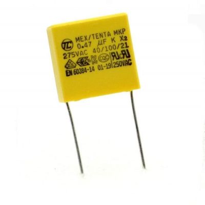 Lot De 4 Condensateurs Chimiques 0,47µF 63V - NOS Delcon - Composant Électronique