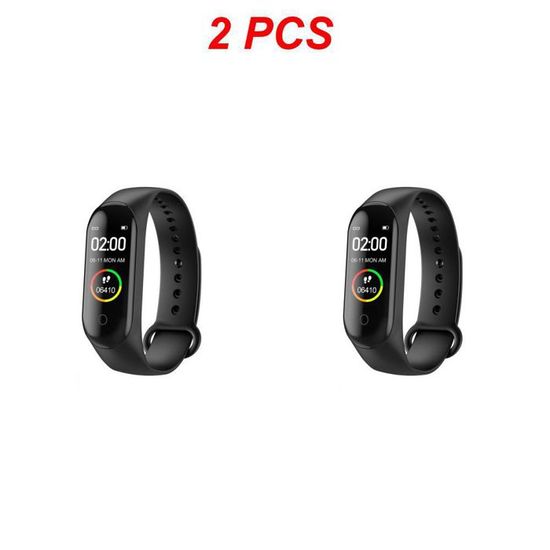 Montre Fitness Tracker MINLUK - Podomètre, Cardio, Tension, IP67 - Neuf