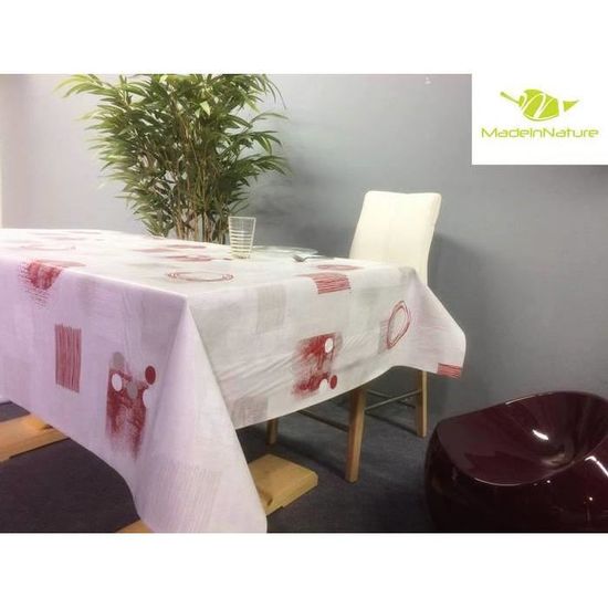 Nappe Toile Cirée PVC Benji Sur Mesure / Tailles Au Choix / Nappe Pour