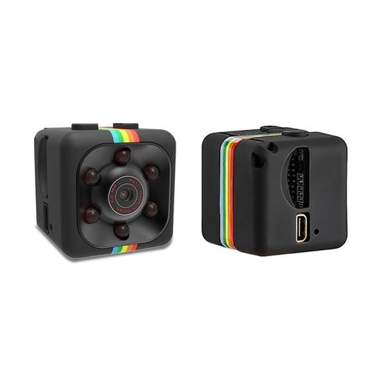 Mini Caméra 1080P HD SmartCam - Vision Nocturne - Grand Angle - Avec Fil