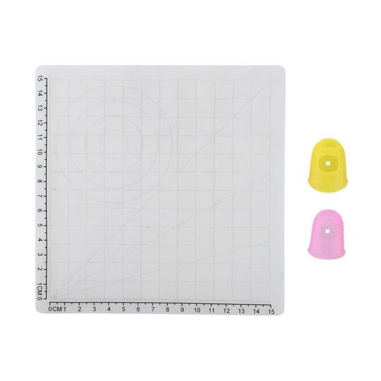 Tapis Silicone Pour Stylo 3D T&F - Modèle Base Avec Formes Pour Dessin Précis