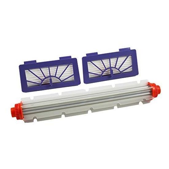 Lot De 2 Filtres HEPA Haute Performance Pour Robots Neato XV Signature Et Vorwerk VR100 - Idéal Allergies