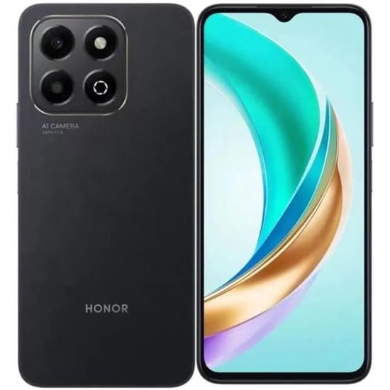 Smartphone HONOR X6b 4Go/128Go - Batterie 5200mAh, Appareil Photo 50MP, Android 14, Vert
