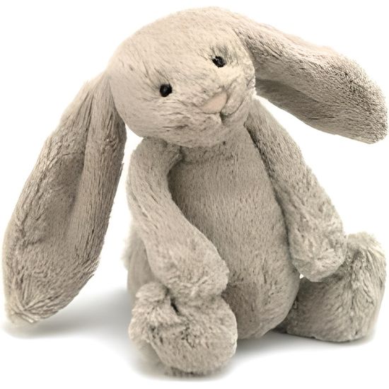 Peluche Bashful Bunny 18cm - JELLYCAT - BASS6B - Bébé - Beige - Intérieur