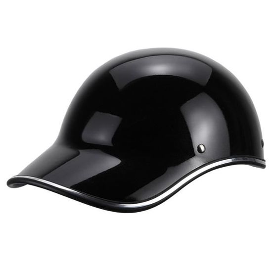 Casque Moto Daytona Skull Cap – Noir Terne, XXL, DOT, Neuf
