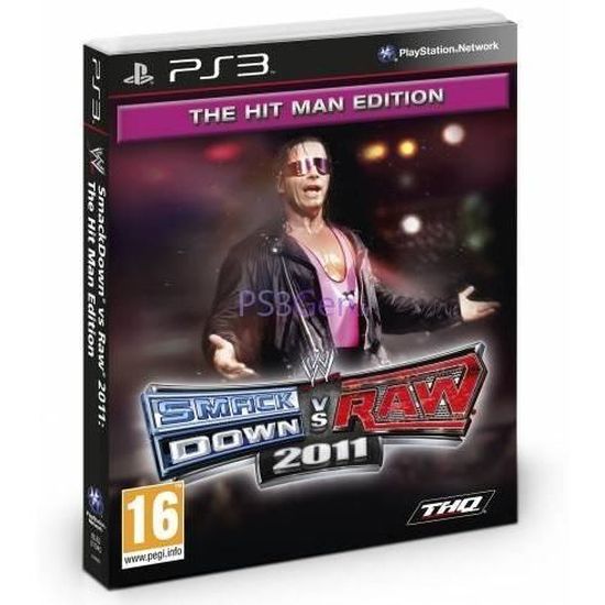 Wwe Smackdown Vs Raw 11 Ps3 Hit Man Edition Cdiscount Jeux Video