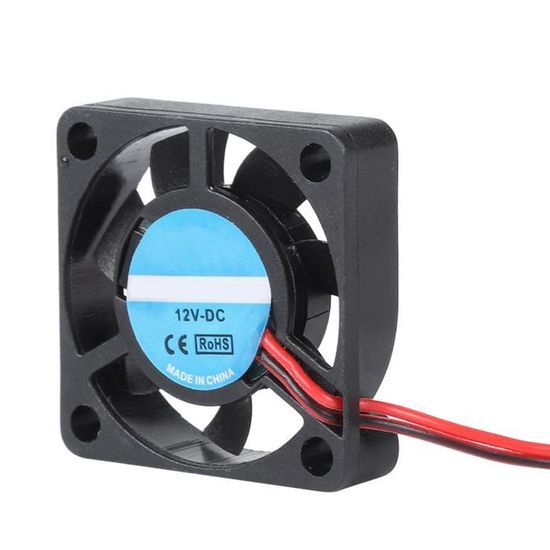 Ventilateur DC Brushless 5V 30x30x6mm - 11 Ailettes - Refroidissement électronique Miniaturisé - 2 Broches
