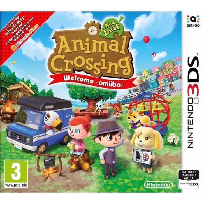 Animal Crossing New Leaf Welcome Amiibo 3ds - vue 2