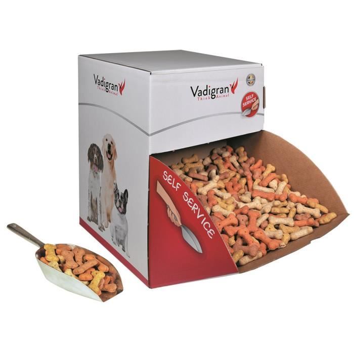 VADIGRAN Biscuits Bones Mix - 10 kg - Pour chiens