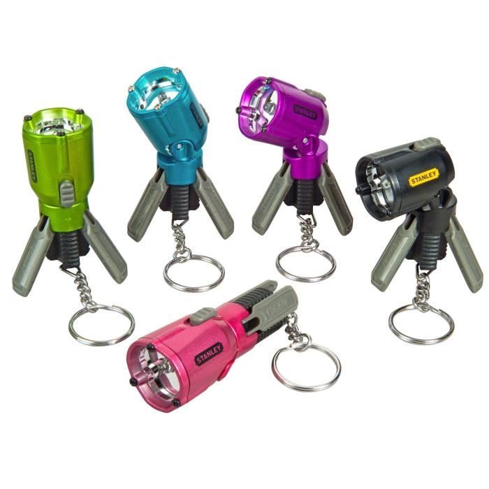 STANLEY - Lampe porte cles couleurs