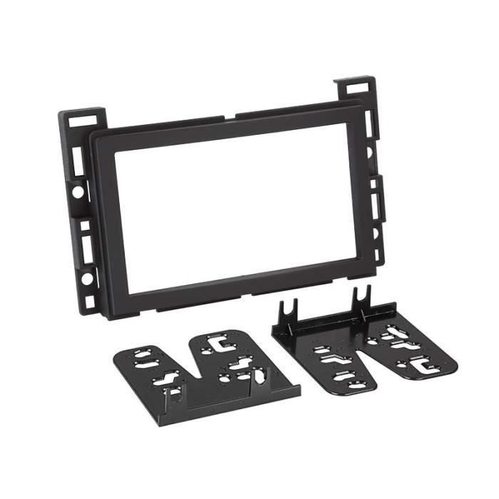 Adaptateur de façade 2-DIN Chevrolet / Opel noir