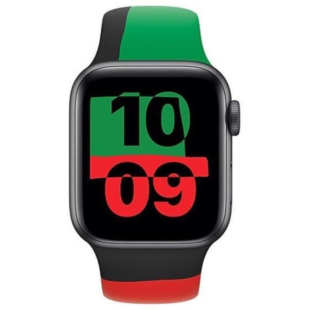 Apple Watch Séries 6 CELLULAR - 40 mm - Boitier aluminium - Bracelet Noir