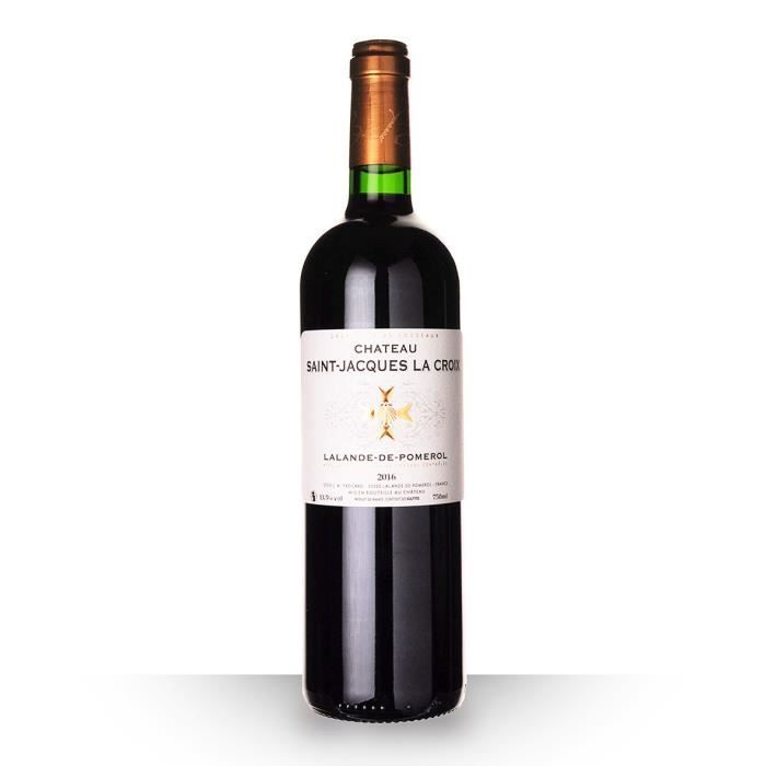 Château Saint-Jacques la Croix Lalande-de-Pomerol Rouge 2016 - 75cl