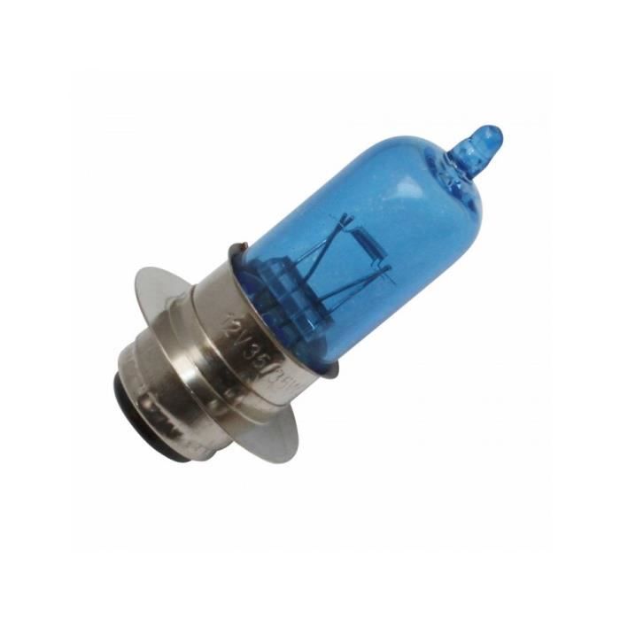 Ampoule-lampe 12v 35-35w culot p15d25 look xenon eclairage super blanc (projecteur) (vendu a l'unite) -p2r-**