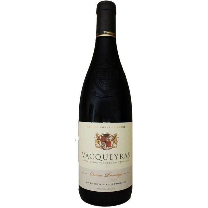 Vacqueyras, Cuvée Prestige (Rhône), 2019, végétarien - Vin Rouge