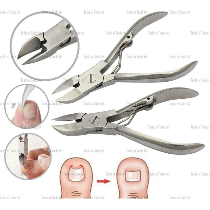 Super Qualité 10.2cm Pince Coupe-Ongles Épais Orteil Ongle Coupe-Ongles Podologue Uni Poignées