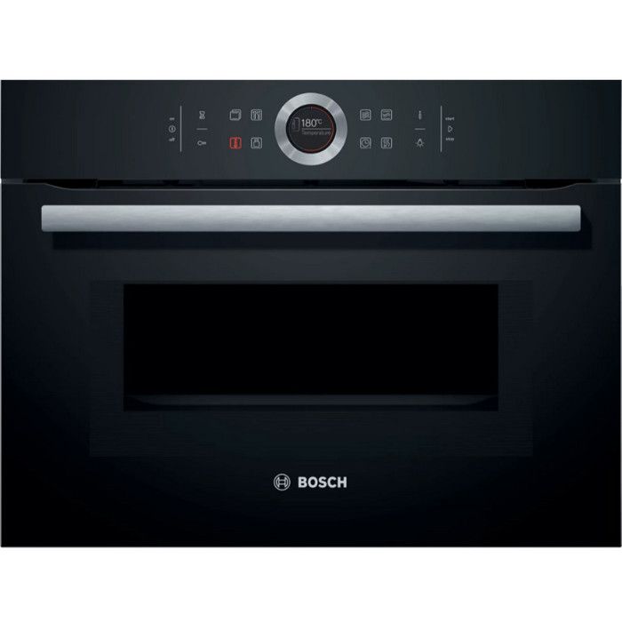 CMG633BB1 BOSCH Four combi micro-ondes 6 modes de cuisson - 1000 W micro-ondes - AutoPilot - éclairage LED Noir