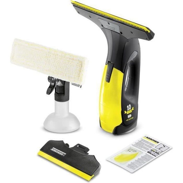 KARCHER Lave-vitres électrique sans fil WV2 Premium - 35 mn d'autonomie - Édition Spéciale Noire