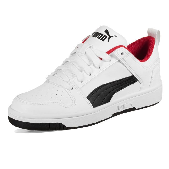 PUMA REBOUND LAYUP LO SL JR BAMBINO 370490 001 WHITE White 37 EU