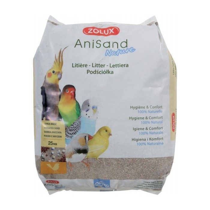Sable Anisand Nature Sac 25kg - Zolux