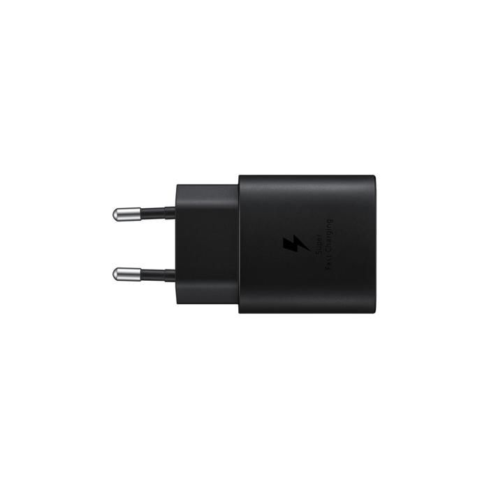 Samsung EP-TA800 Chargeur pour téléphone portable Avec fonction de rechargement rapide USB-C™ noir