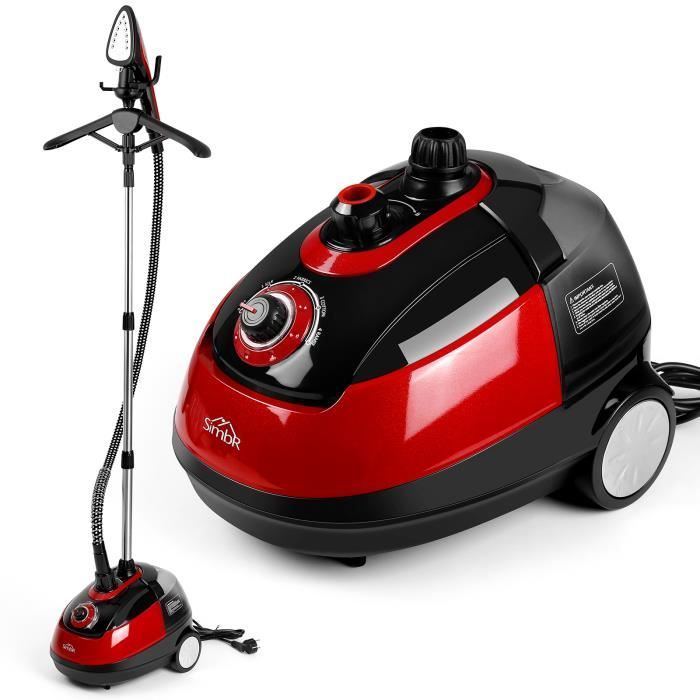 Défroisseur Vapeur Vertical, Grand Réservoir de 2,7 L , Défroisseur à Vapeur Professionnel de 1500 W