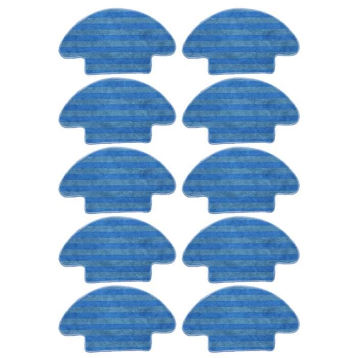 Chiffon de Vadrouille pour Aspirateur Robot 10 PièCes pour PièCes D'Aspirateur Robot SéRie Conga 950