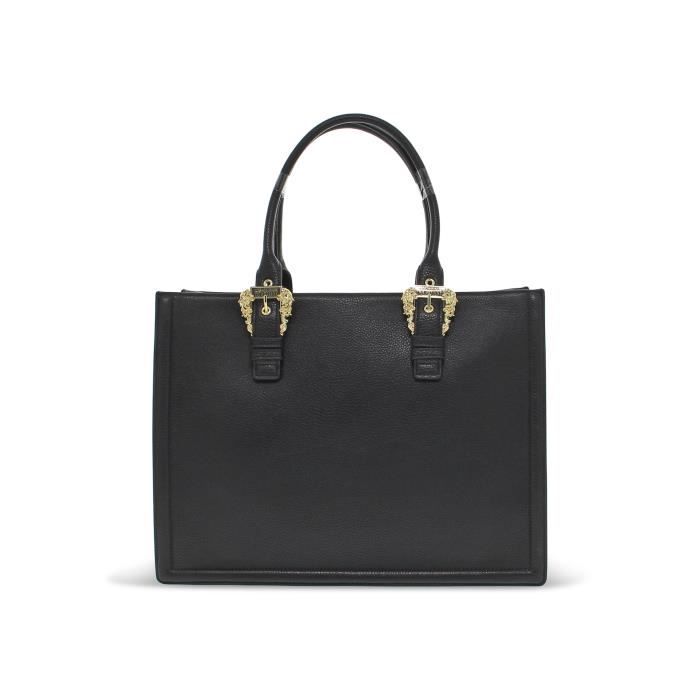 SAC SHOPPING VERSACE JEANS COUTURE BF9 GN en nappa noir Femme