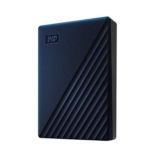 WD - My Passport for Mac 5To - Disque dur externe portable pour Mac avec protection par mot de passe, comp WDBA2F0050BBL-WES