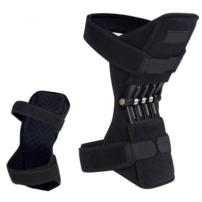 1 PC Genouillères De Soutien Articulé Du Genou Ressort De Puissance Force Stabilisateur De Genou Attelle pour l'arthrite Tendinite