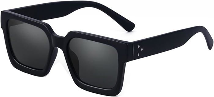 Lunettes De Soleil Rétro Grand Cadre Carré Métallique Doré - Protection UV400 - Neuf Avec étiquettes