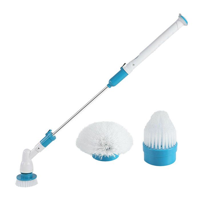 Brosse De Nettoyage Électrique Télescopique Polyvalente