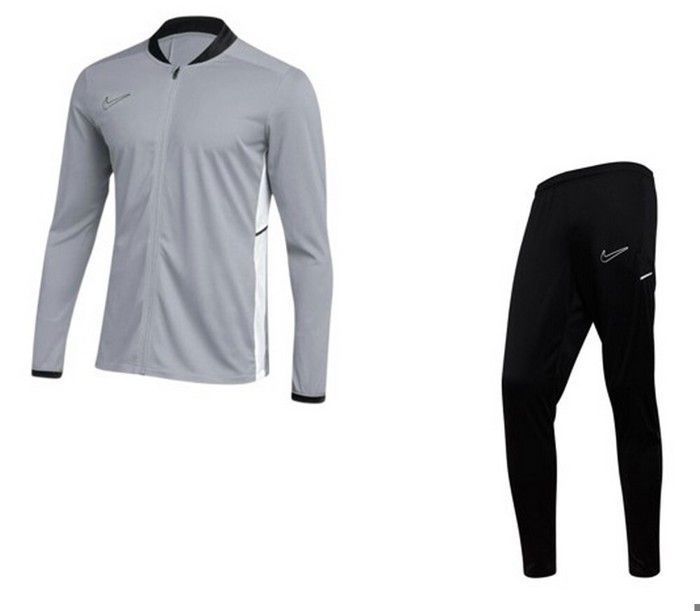Jogging - Nike - Swoosh - Gris et Noir - Dri-Fit - Respirant - Manches longues