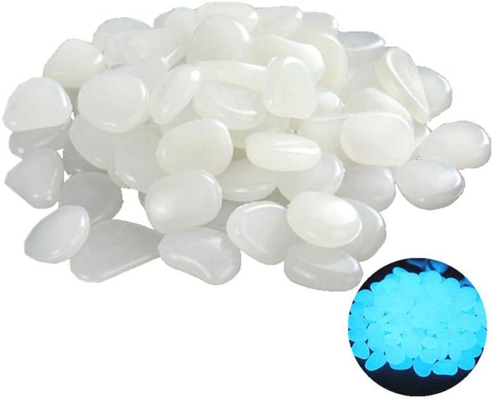 Comparer les prix de 500 galets lumineux pierres fluorescentes phosphorescentes pour aquarium jardin couloir chambre denfant Label