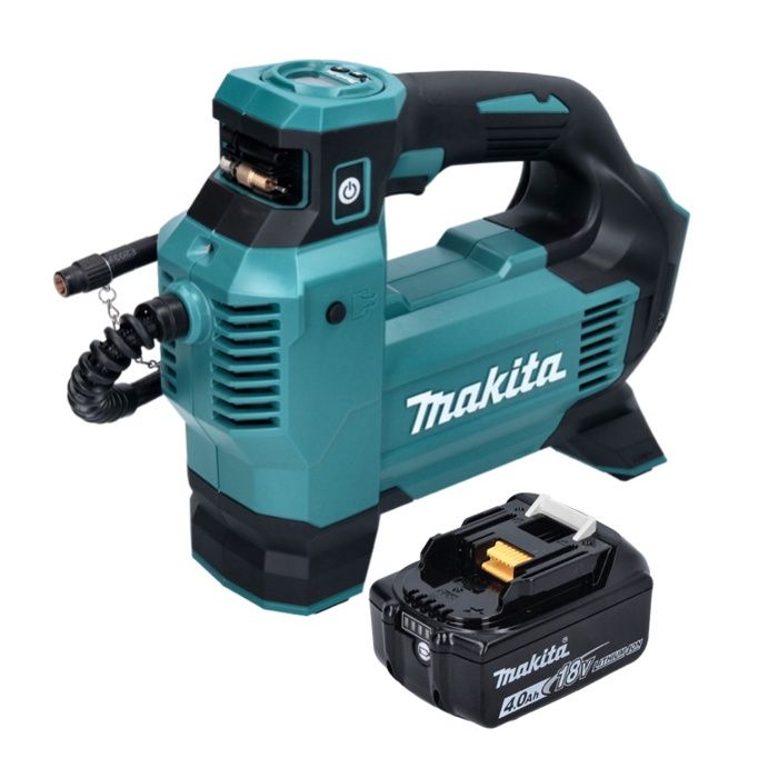 Makita DMP 181 M1 Compresseur sans fil 18 V 11 1 bar + 1x batterie 4 0 Ah sans chargeur - vue 2