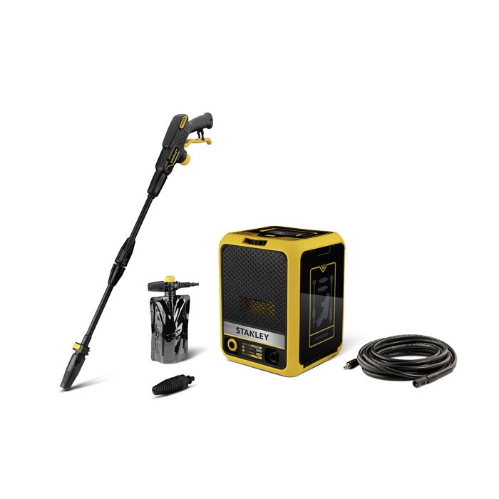 Stanley SXPW25CDSS Nettoyeur Haute Pression Compact pour la Voiture et ’extérieur de la Maison Double Vitesse Pression Max. 180 Bar Débit Max. 500 /h Consommation électrique 2 - vue 2