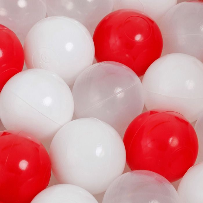 Lot De 500 Balles Colorées Pour Piscine à Balles – 7 Cm, Plastique, TikTakToo